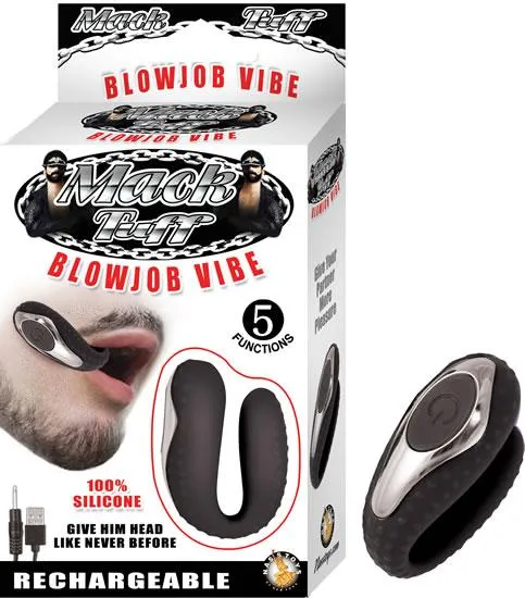 Mack Tuff Vibrators Mack Tuff Blow Job Vibe Black