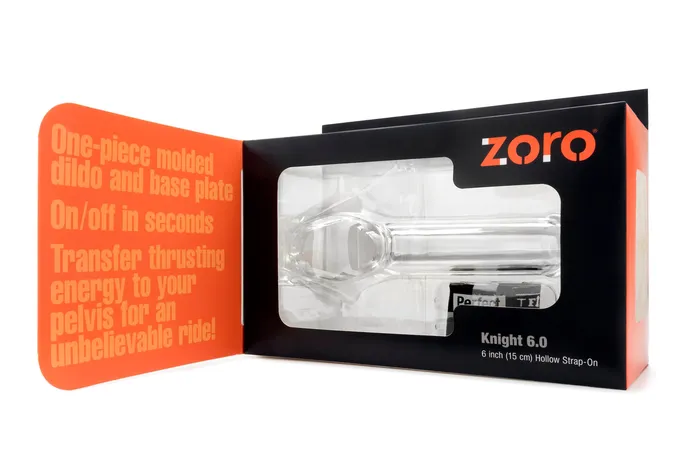 PerfectFit Dildos Zoro Knight 6in Clear