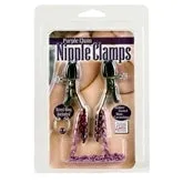 Seductucom Nipple Clamps Purple Chain With Navel Ring Couples Seductucom Nipple Clamps Purple Chain With Navel Ring Couples