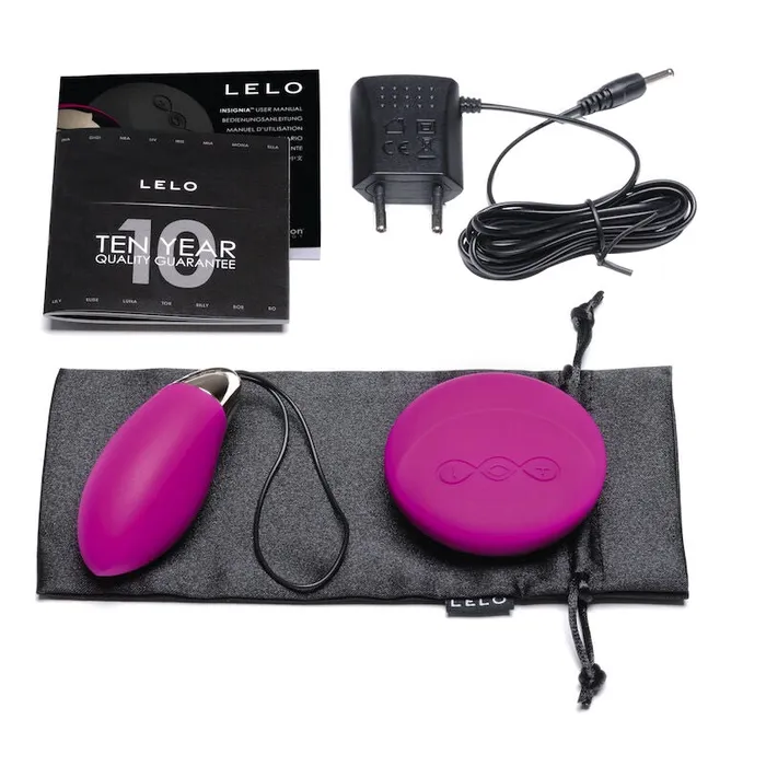 Female Sex Toys LELO LELO Lyla 2 Remote Control Love Egg Vibrator Deep Rose