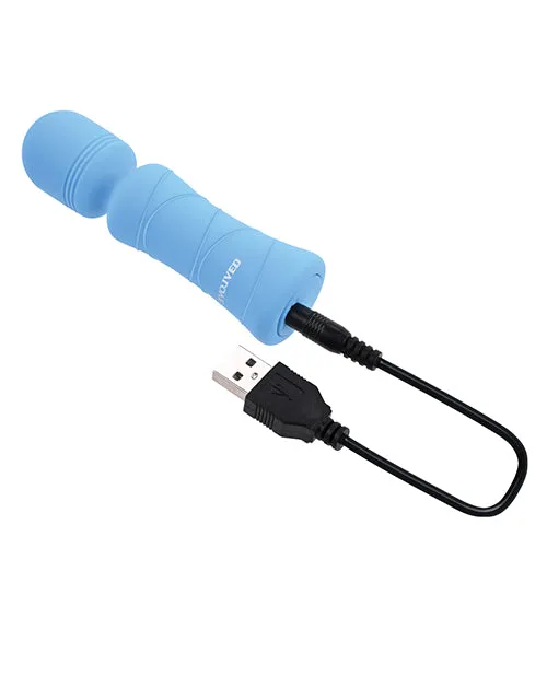 Evolved Novelties INC Vibrators Evolved Out Of The Blue Vibrating Mini Wand Blue Evolved Novelties INC Vibrators Evolved Out Of The Blue Vibrating Mini Wand Blue