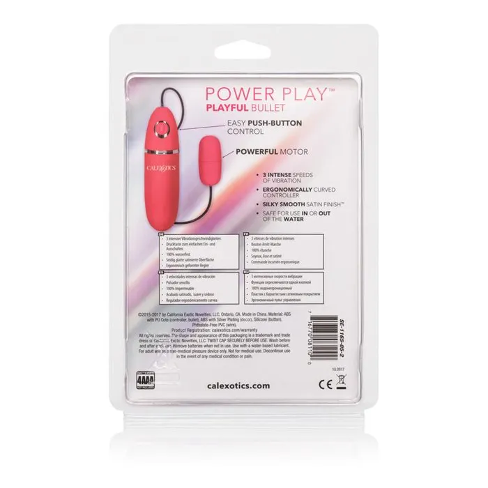 Female Sex Toys CalExotics Power Play Playful Bullet Female Sex Toys CalExotics Power Play Playful Bullet
