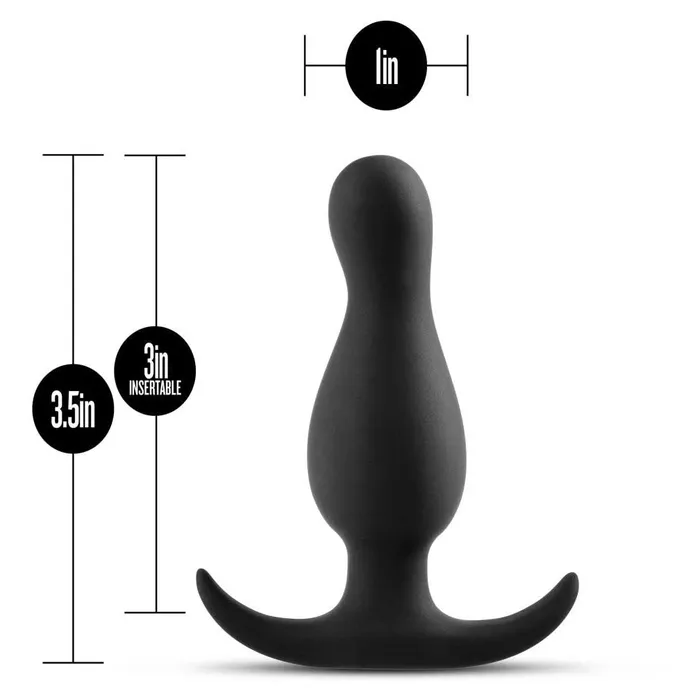 iloveexcitement Male Sex Toys Anal Adventures Platinum Curve 35 Anal Plug