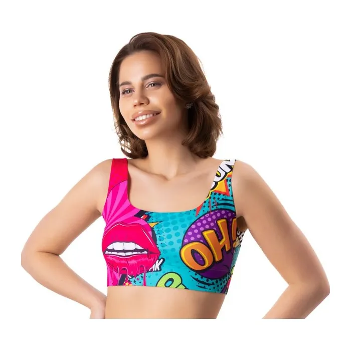 Mememe Lingerie Male Sex Toys Comics Oh Crop Top Large MeMeMe Lingerie