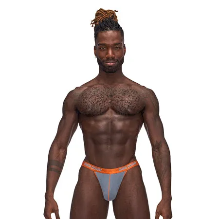 MP Casanova Uplift Thong Gray LXL comme Male Sex Toys