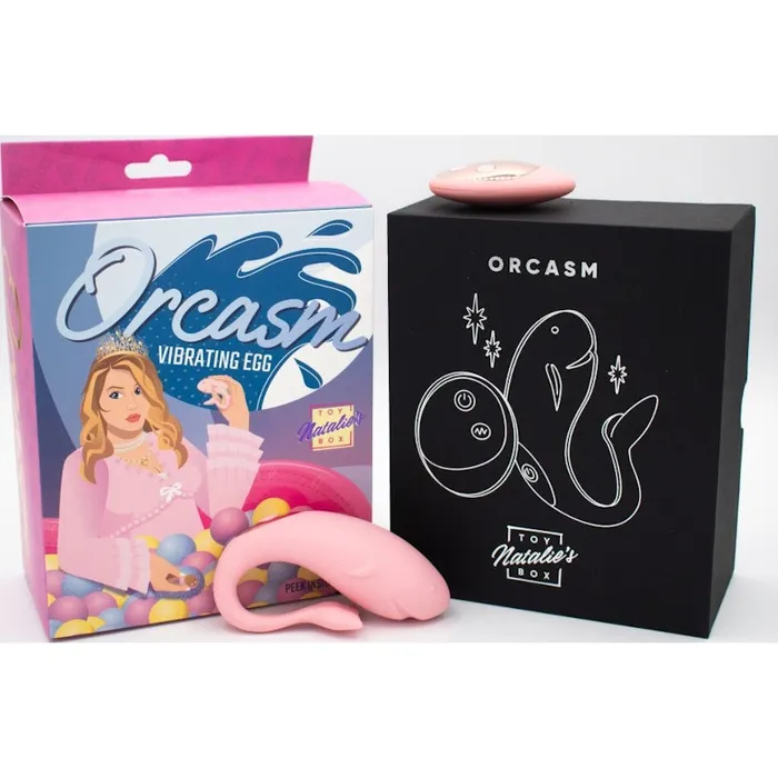 Natalies Toy Box Vibrators Natalies Toy Box Orcasm Remote Controlled Wearable Egg Vibrator Pink