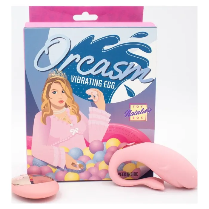 Natalies Toy Box Vibrators Natalies Toy Box Orcasm Remote Controlled Wearable Egg Vibrator Pink