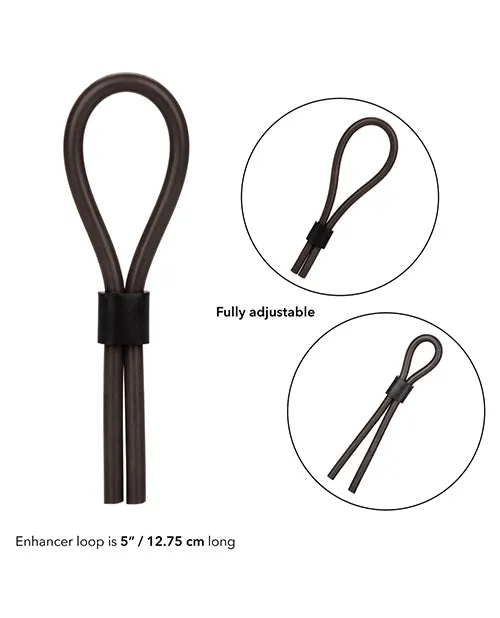 Silicone Stud Lasso Black California Exotic Novelties Anal