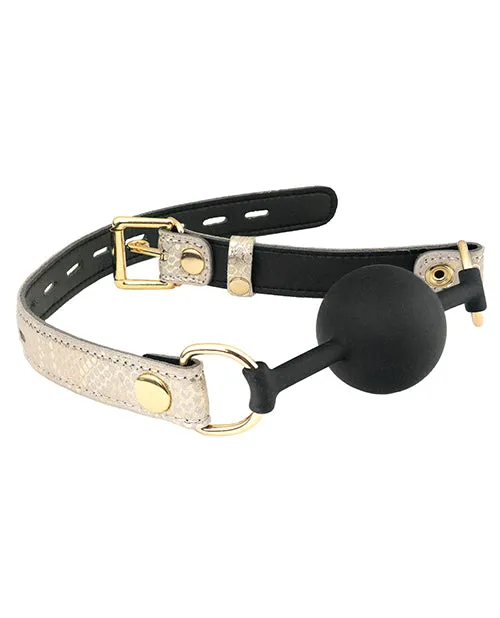 Spartacus Silicone Gag Wleather Lining Snakeskin Micro Fiber Spartacus Restraints Spartacus Silicone Gag Wleather Lining Snakeskin Micro Fiber Spartacus Restraints