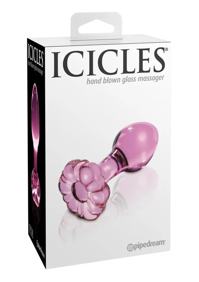 Anal Icicles Icicles No48 Glass Flower Plug Anal Icicles Icicles No48 Glass Flower Plug