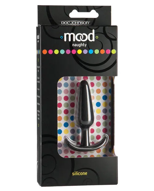 Doc Johnson Anal Mood Naughty Butt Plug Small Black