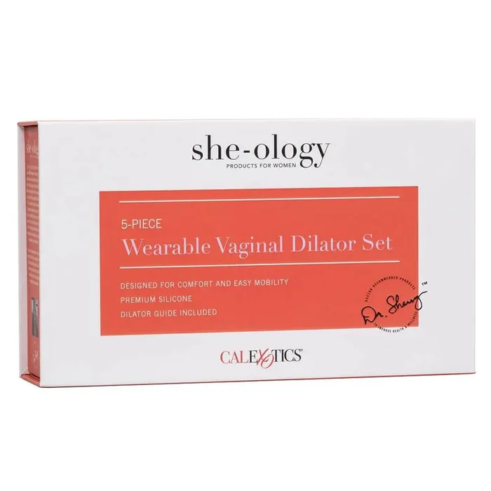 Calexotics Male Sex Toys SheOlogy 5 Piece Wearable Vaginal Dilator Set