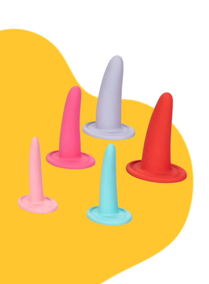 Calexotics Male Sex Toys SheOlogy 5 Piece Wearable Vaginal Dilator Set
