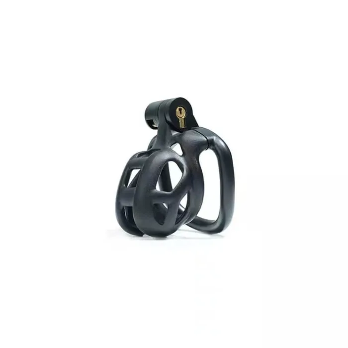 CHASTITY CAGE CO Male Sex Toys Black Cobra Chastity Cage Kit 177 To 413 Inches Long
