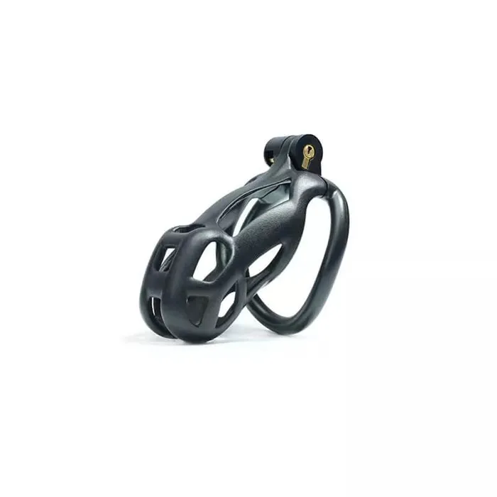 CHASTITY CAGE CO Male Sex Toys Black Cobra Chastity Cage Kit 177 To 413 Inches Long
