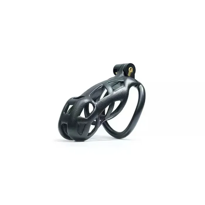 CHASTITY CAGE CO Male Sex Toys Black Cobra Chastity Cage Kit 177 To 413 Inches Long