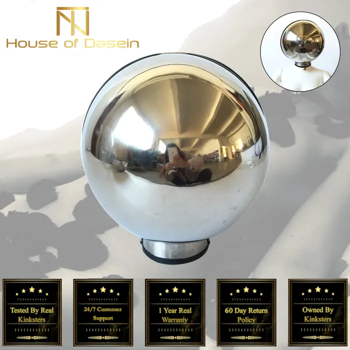 House of Dasein Hoods Stainless Steel Full Head Cover Helmet Bondage Kink Fetish Restraint Male Sex Toys