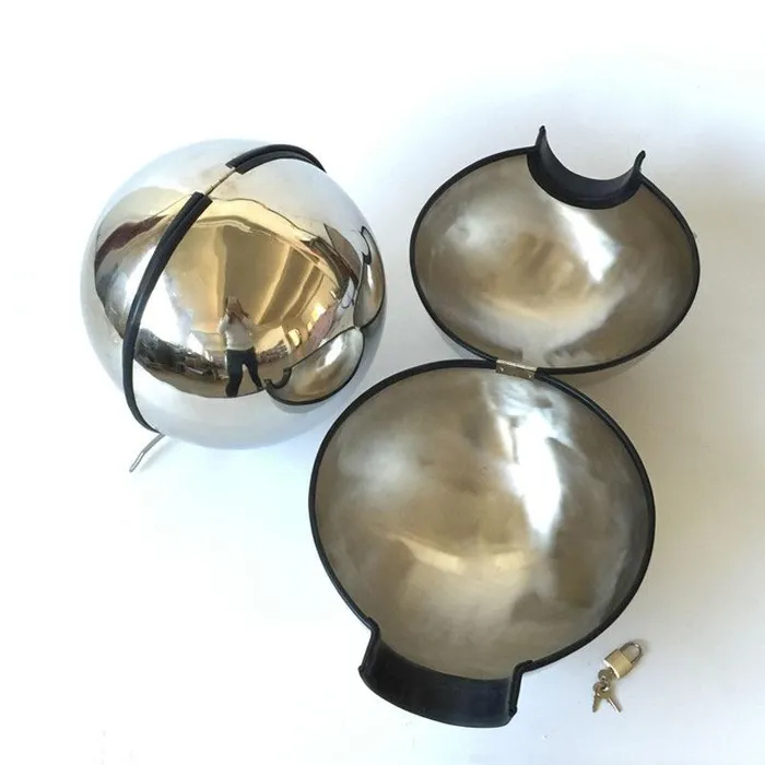 House of Dasein Hoods Stainless Steel Full Head Cover Helmet Bondage Kink Fetish Restraint Male Sex Toys