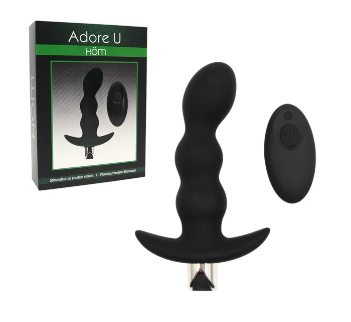 Landco Male Sex Toys Adore U Hm Prostate Stimulator With Remote