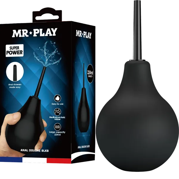 Mr Play Anal Douche Black Bulb claredale Anal