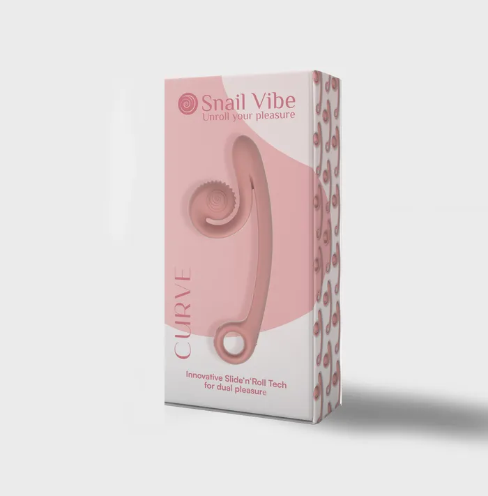 Vibrators Snail Vibe Snail Curve Rechargeable Extending Vibrator