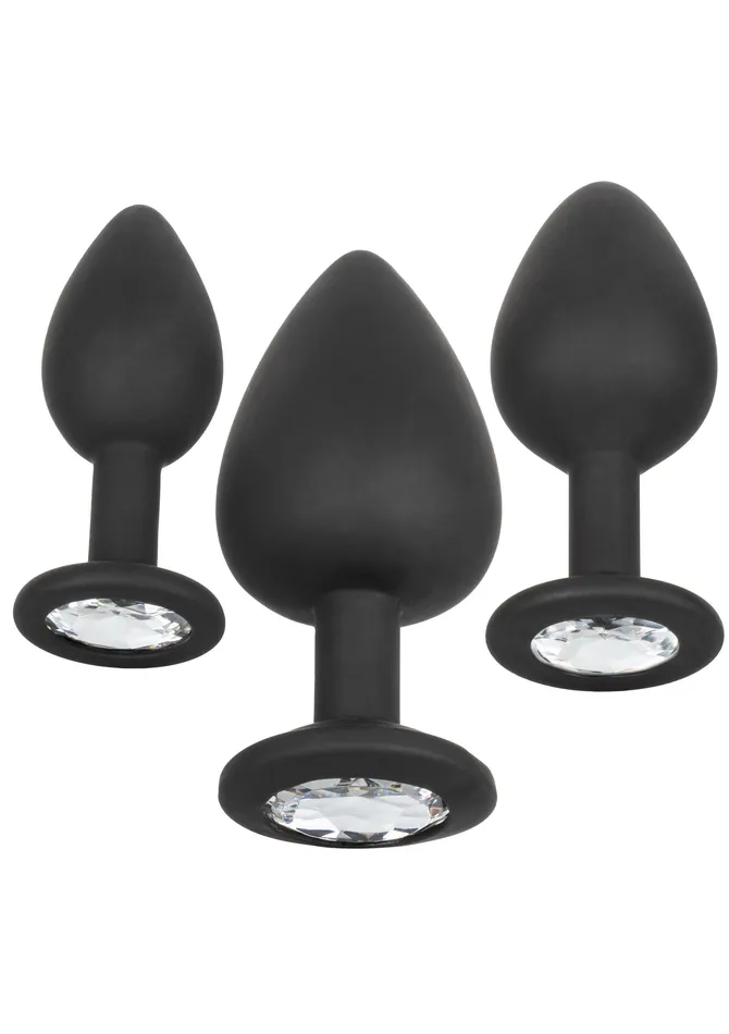 Anal CalExotics Jewelled Butt Plug Set
