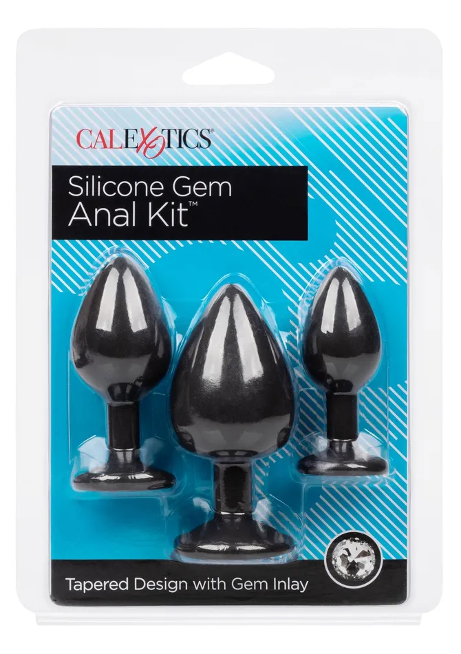 Anal CalExotics Jewelled Butt Plug Set