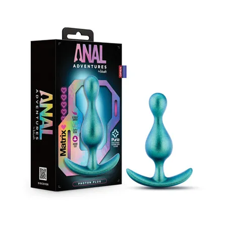 Blush Anal Anal Adventures Matrix Photon Plug Neptune Teal