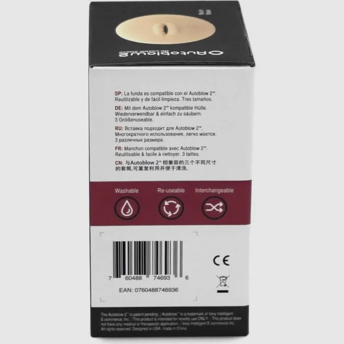 Autoblow Male Sex Toys Autoblow 2 Reusable Mouth Sleeve