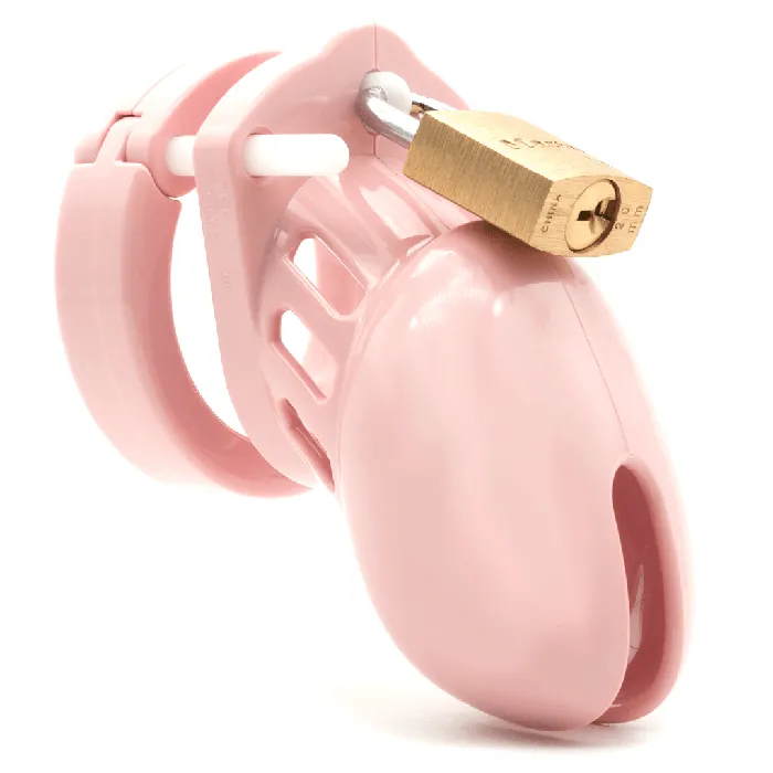 CBX Male Sex Toys Chastity Kits CB6000S Chastity Cock Cage Kit Pink