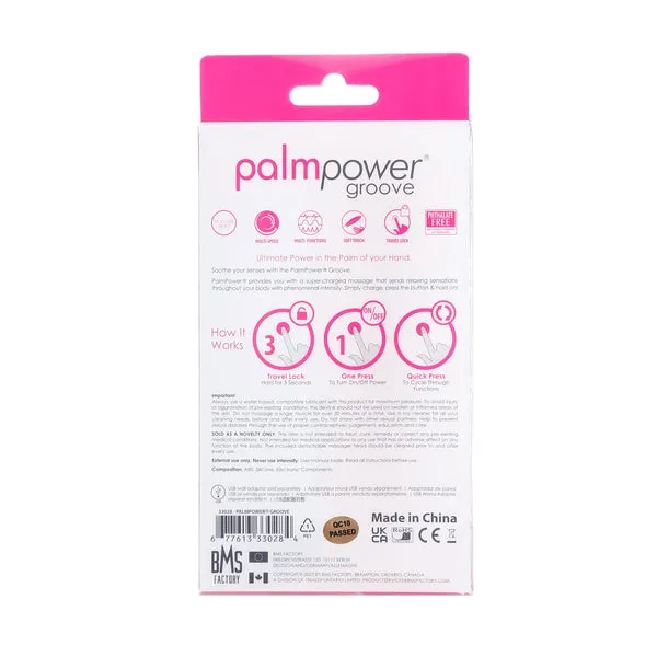 Female Sex Toys PalmPower PalmPower Groove Mini Wand Massager Female Sex Toys PalmPower PalmPower Groove Mini Wand Massager