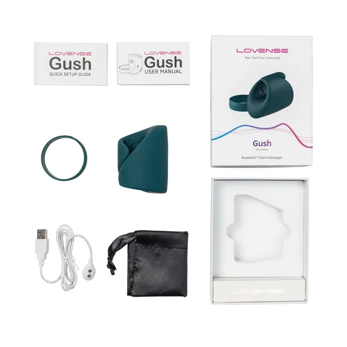Lovense Female Sex Toys Lovense Gush Flexible and Handsfree Glans Massager