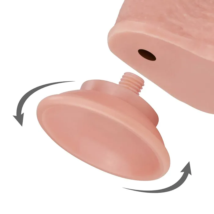 LOVETOY Dildos 8 Sliding Skin Dual Density Dildo