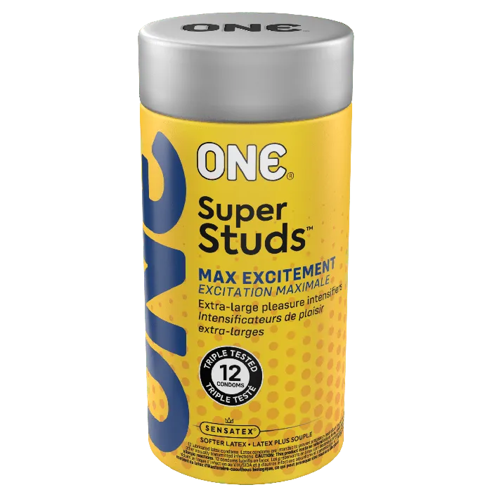 Male Sex Toys ONE Super Studs Condoms Bulk Each One