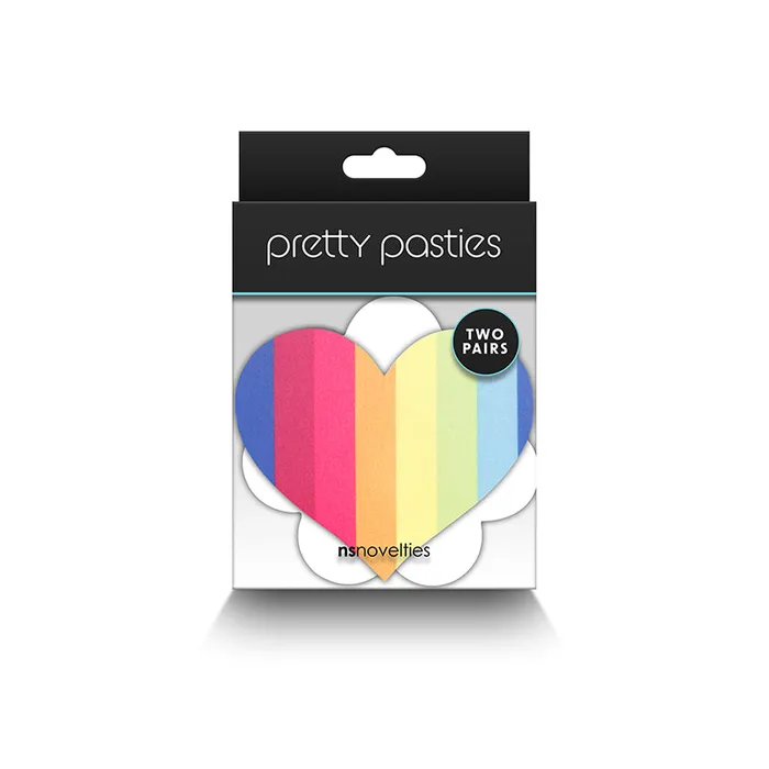 NS Pretty Pasties Heart Flower 2 Pair NS Novelties Vibrators