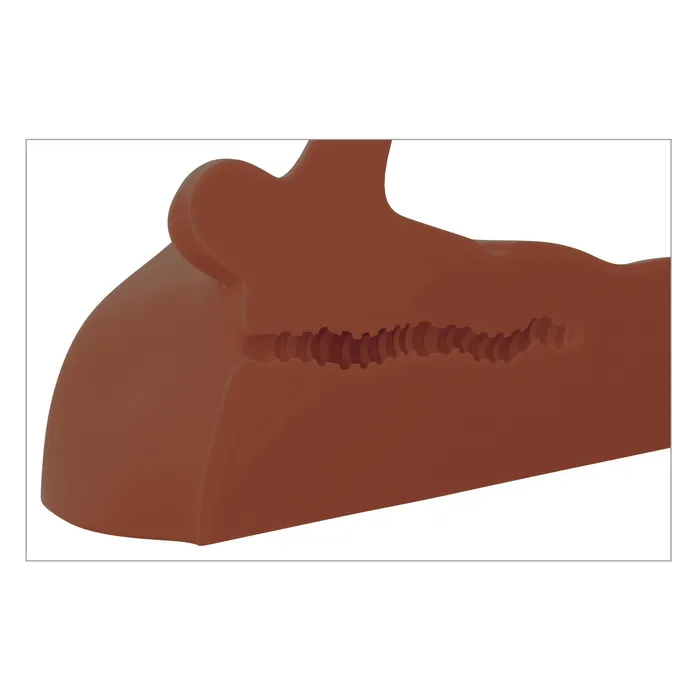 PDX Plus Perfect Ride Lifelike Mega Masturbator Brown PDX Brands Male Sex Toys