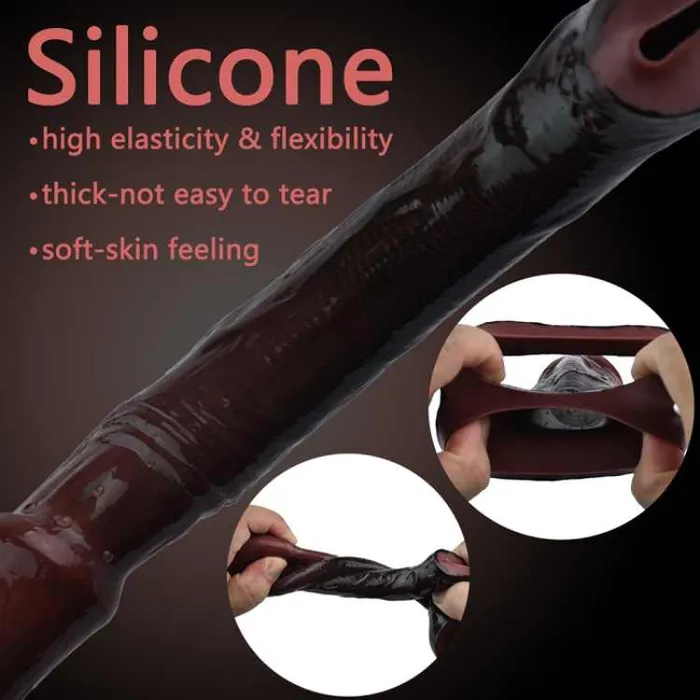 Safystyle WATCH VIDEO Black Penis Sleeve S8105 Black Anal