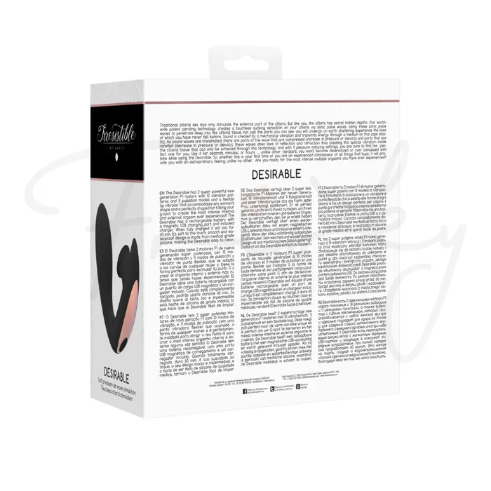 SHOTS Vibrators SHOTS Desirable Bendable Air Pulse Vibrator Black