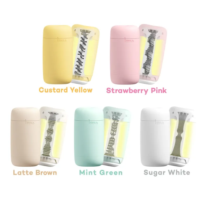 Tenga Male Sex Toys Tenga Puffy Soft Stroker Strawberry Pink