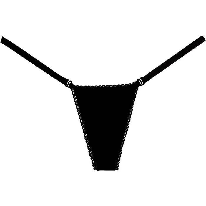 Allure Adore Wetlook GString Black Allure Anal