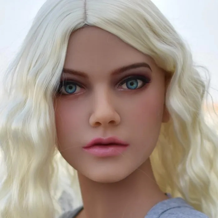 Allure Delaney Head Sex Doll Head M16 Compatible Tan 6YE Doll Male Sex Toys