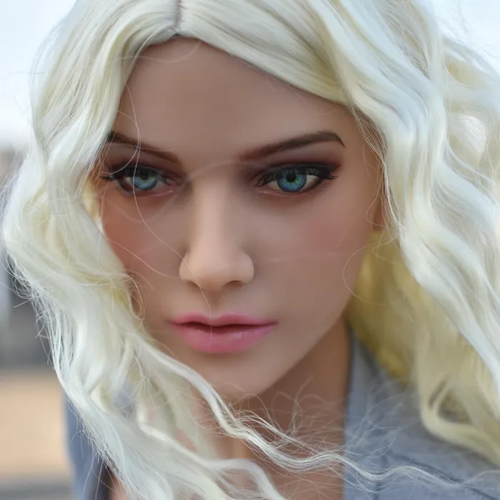 Allure Delaney Head Sex Doll Head M16 Compatible Tan 6YE Doll Male Sex Toys