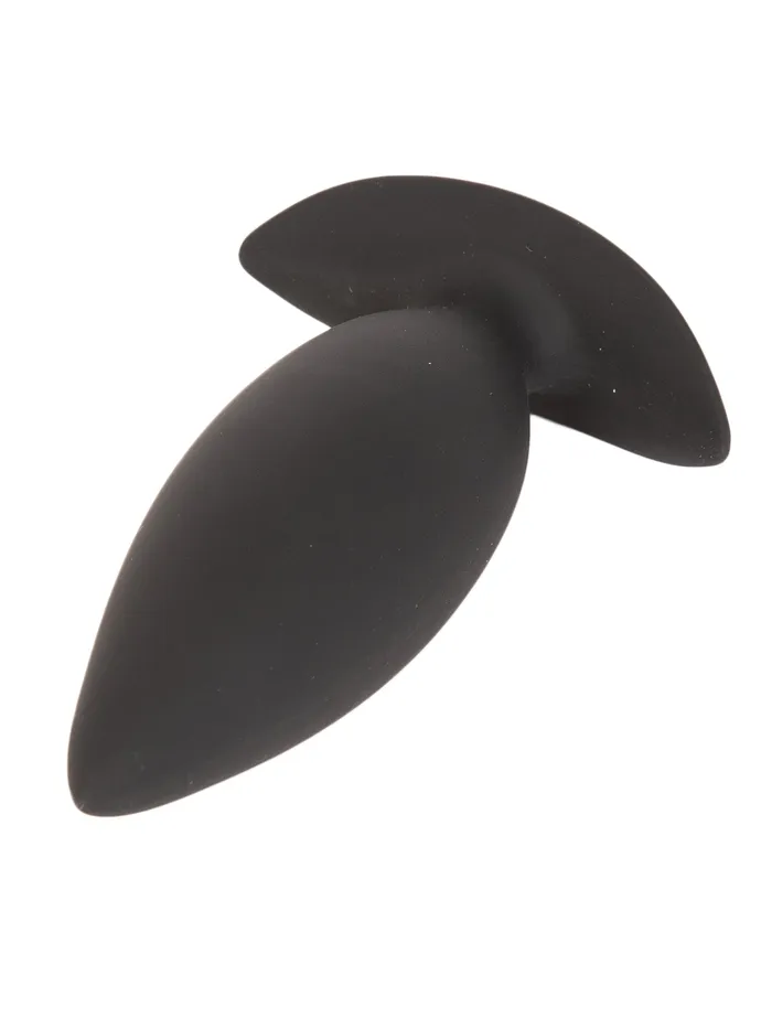Anal HonourSkintwocom Medium Black Spade Butt Plug