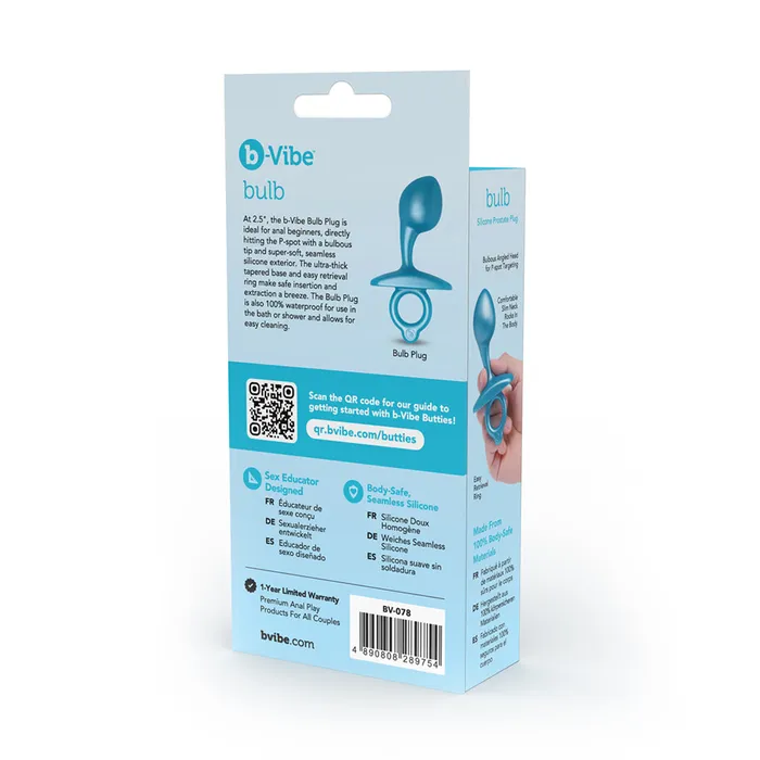 bVibe Anal bVibe Butties Bulb Silicone Butt Plug