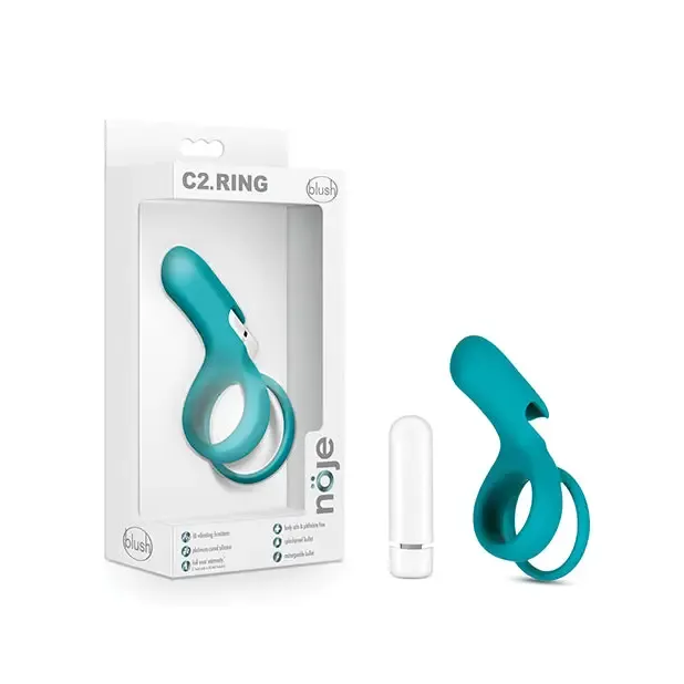 Blush Male Sex Toys Blush Noje C2Ring Rechargeable Vibrating Silicone Cockring Juniper Blush Male Sex Toys Blush Noje C2Ring Rechargeable Vibrating Silicone Cockring Juniper