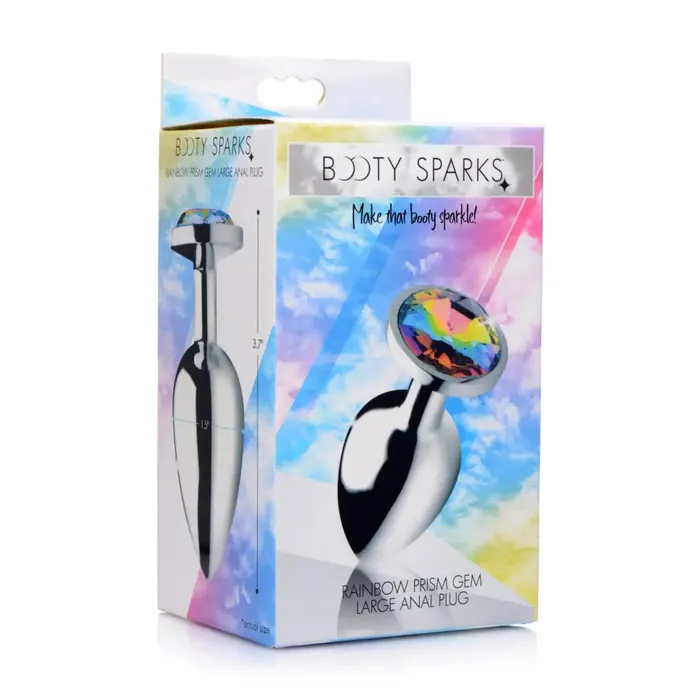 Booty Sparks Male Sex Toys Booty Sparks Rainbow Prism Gem Anal Plug Booty Sparks Male Sex Toys Booty Sparks Rainbow Prism Gem Anal Plug