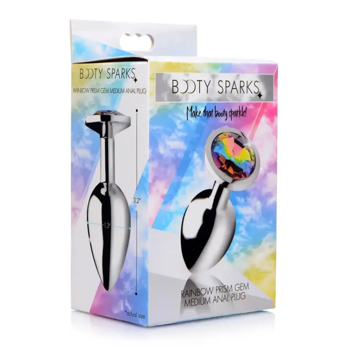 Booty Sparks Male Sex Toys Booty Sparks Rainbow Prism Gem Anal Plug Booty Sparks Male Sex Toys Booty Sparks Rainbow Prism Gem Anal Plug