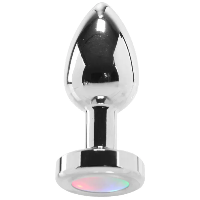 Booty Sparks Silver Light Up Anal Plug in Small XR Brands Anal