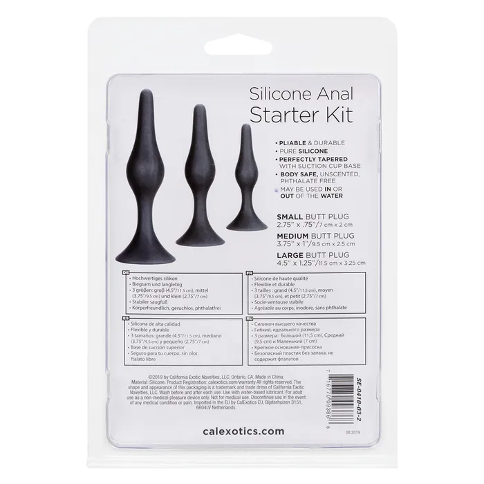 CalExotics Booty Call Booty Training Kit Black CalExotics Anal