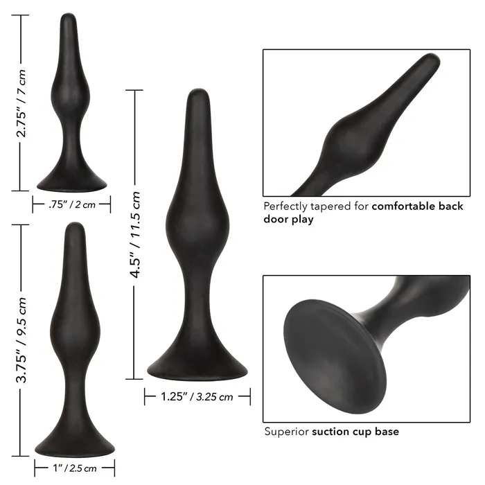CalExotics Booty Call Booty Training Kit Black CalExotics Anal